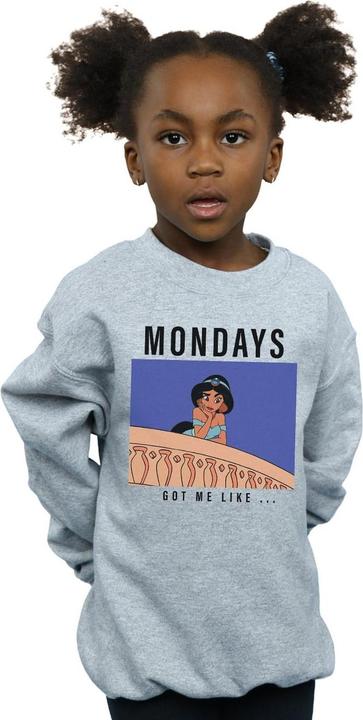 Immagine prodotto Disney Princess Jasmine Mondays Got Me Like Felpa Ragazze (152, 158)