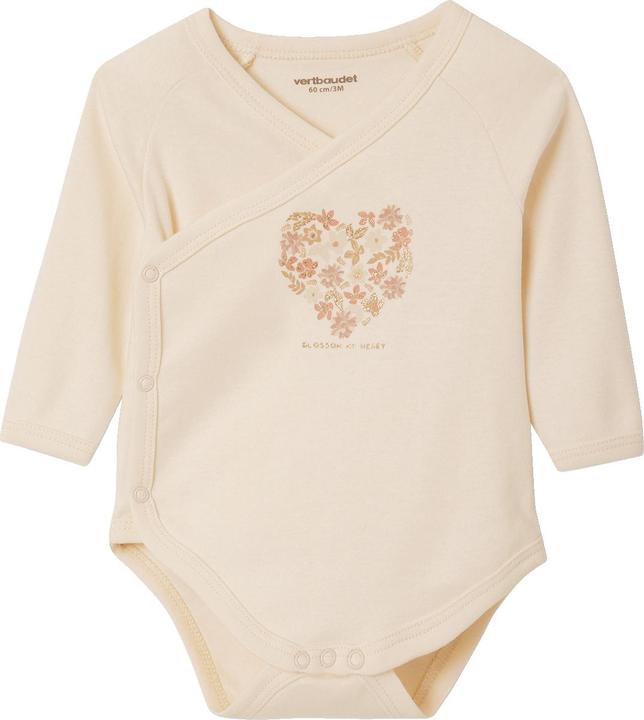 Produktbild Vertbaudet 5er-Pack Baby Wickelbodys, lange Ärmel Oeko-Tex (50)