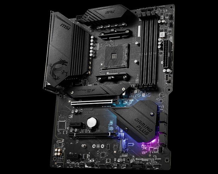 Actual product image MSI MPG B550 GAMING PLUS (AM4, AMD B550, ATX)