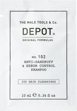 Depot Nr. 102 Anti-Schuppen & Sebum Control Shampoo 10ml (10 ml, Flüssiges Shampoo)