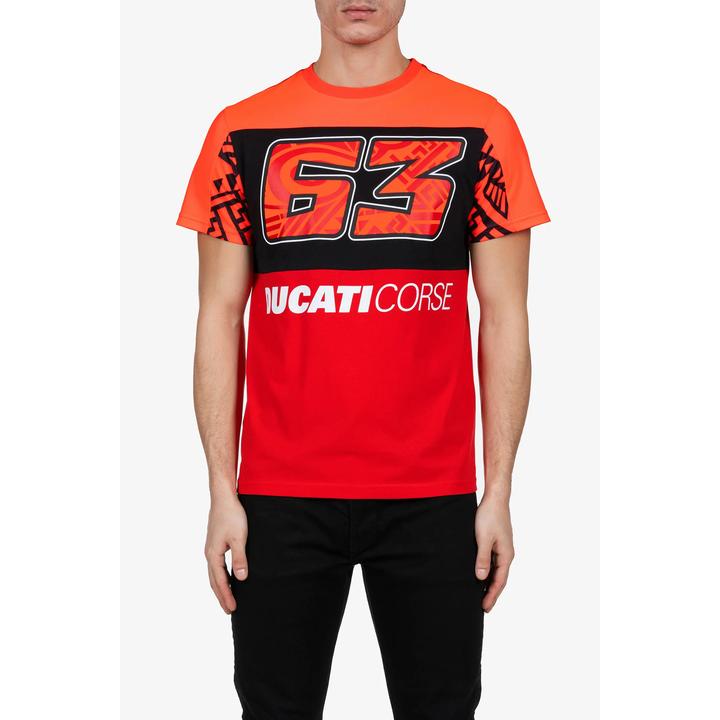 Produktbild VR46 Tee 24 Dual Ducati Bagnaia Red (M)
