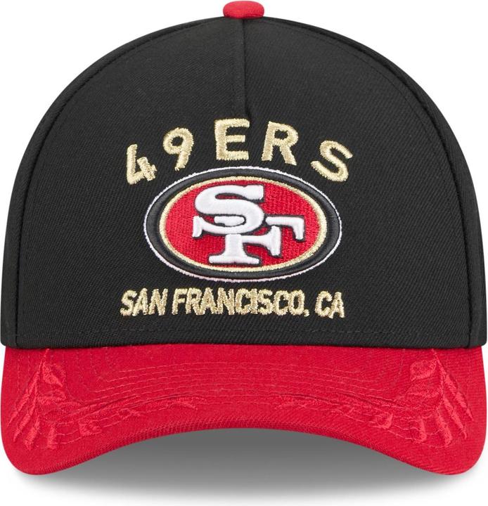 Actual product image New Era 9Forty M-Crown Cap 2025 Draft San Francisco 49Ers