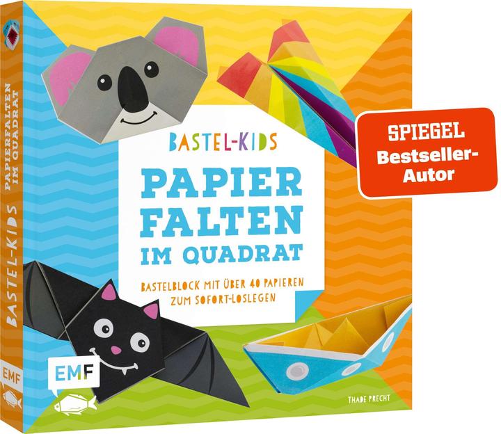 Produktbild Bastel-Kids Papierfalten im Quadrat