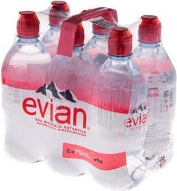 Image du produit Evian Mineralwasser (6 x 75 cl)