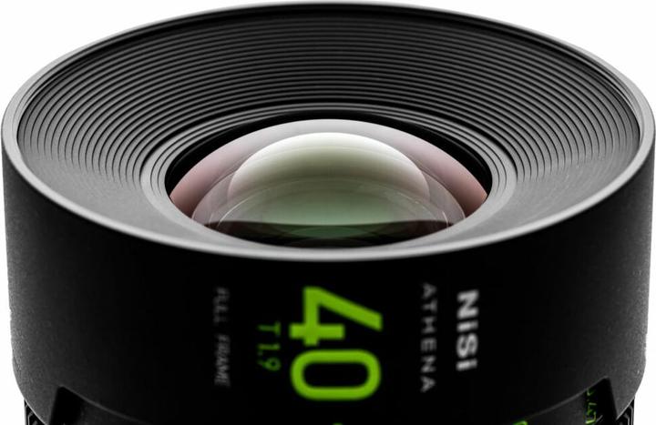 Actual product image Nisi 40mm ATHENA PRIME Full Frame Cinema Lens T1.9 (G Mount | No Drop In Filter)