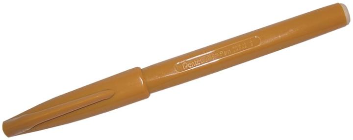 Actual product image Pentel Fiber pen Sign Pen (Ochre, 1 x)