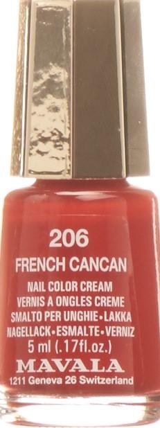 Actual product image Mavala Mini Colour's nail polish (French Cancan, Colour paint)