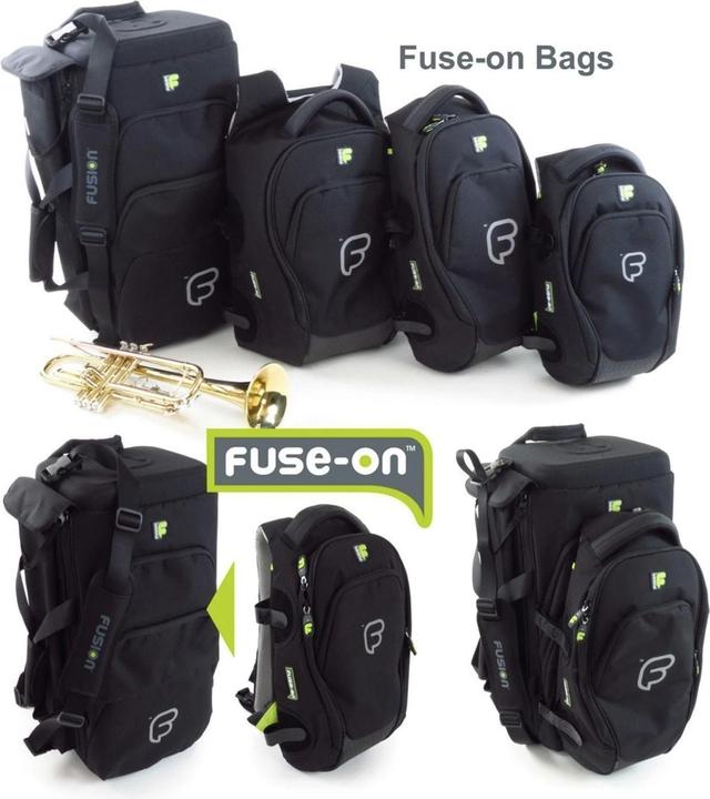 Produktbild Fusion UB-04-B Urban Triple Trumpet Bag - Blue/Black (Trompete, Flügelhorn, Cornet)