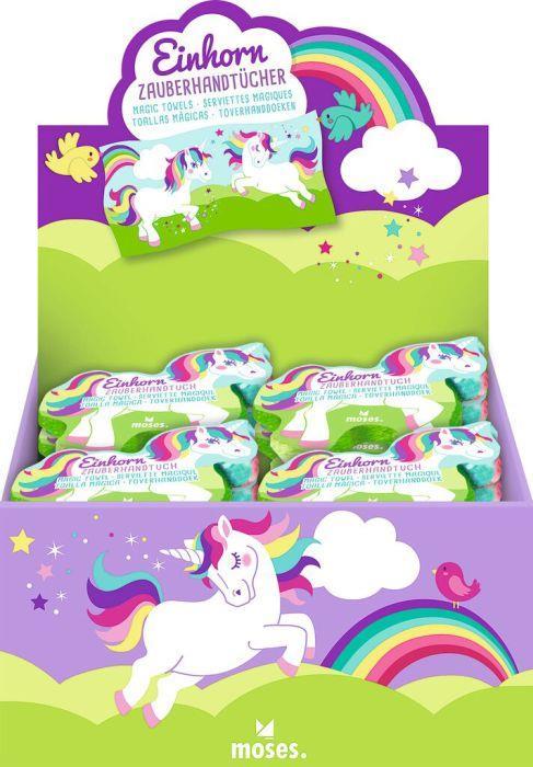 Produktbild Zauberhandtuch - Einhorn (30 x 60 cm)