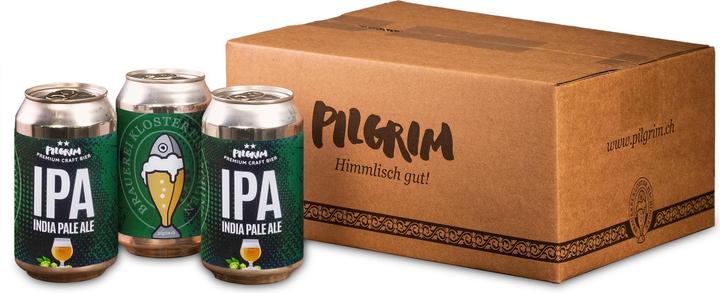 Actual product image Pilgrim India Pale Ale (12 x 33 cl)