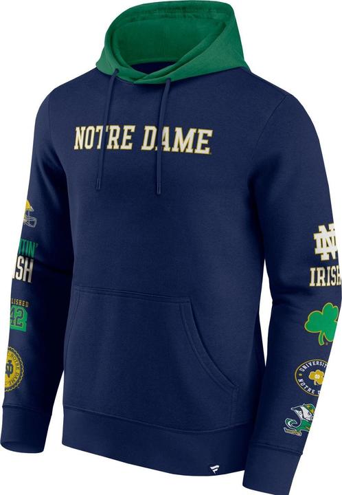 Immagine prodotto Fanatics Felpa con cappuccio Notre Dame Fighting Irish NCAA - S (S)