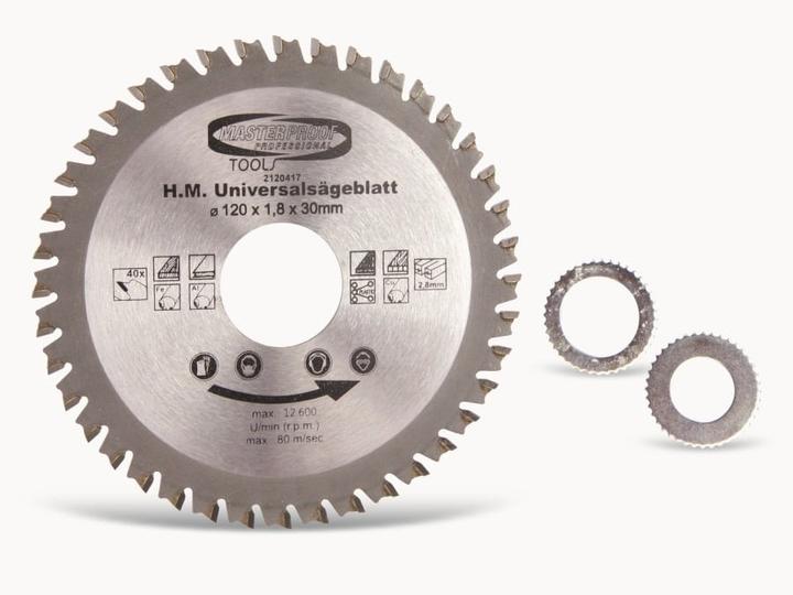 Actual product image Masterproof Universal saw blade, 160 mm, 40 teeth
