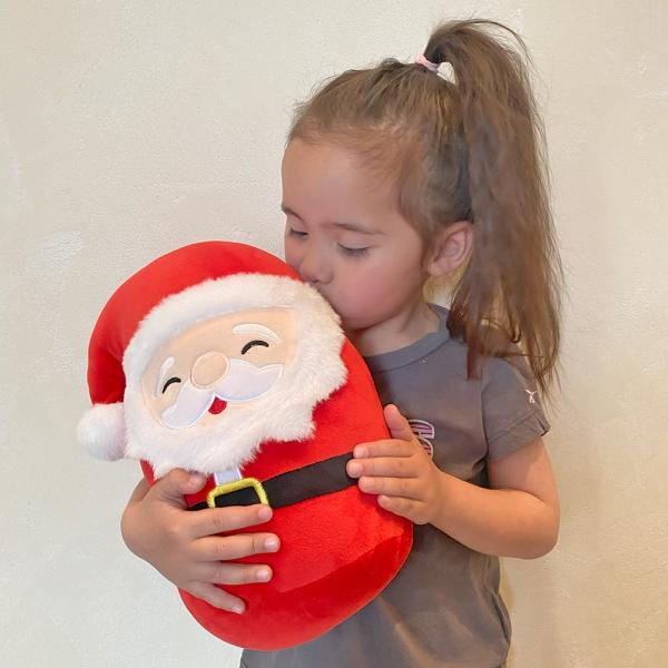 Actual product image Kögler Christmas plush toy, Squish Father Christmas, 25x20x14.5cm (14.50 cm)