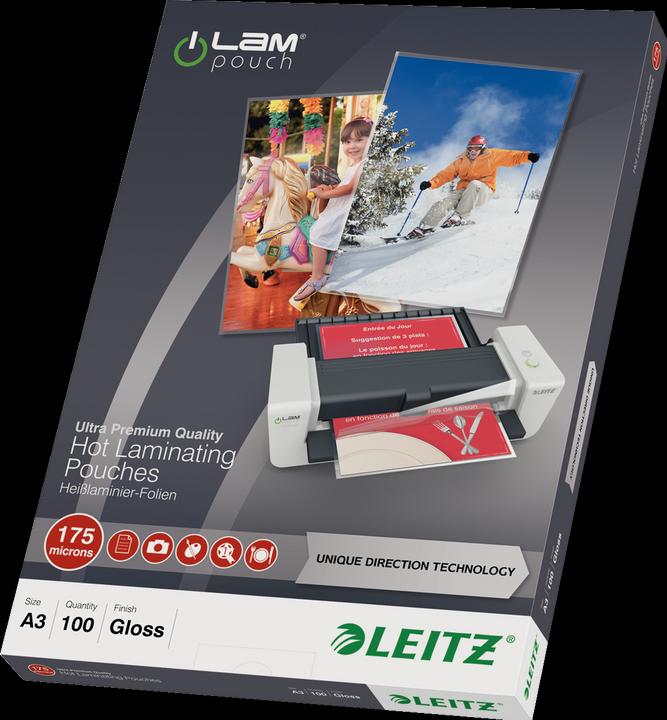 Actual product image Leitz Laminating film (A3, 100 Piece, 175 µm)