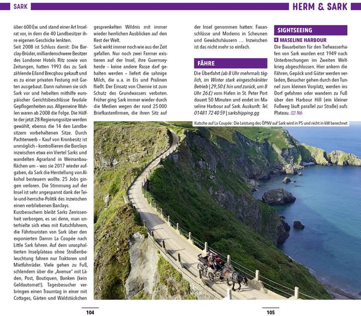 Immagine prodotto Reiseführer Kanalinseln, Jersey, Guernsey, Sark, Herm, Alderney (Tedesco, Martin Müller, 2022)