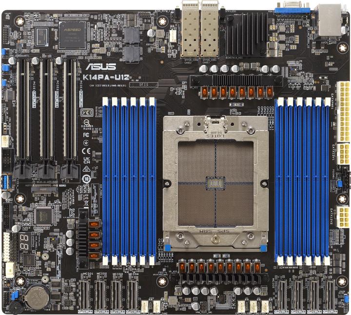 ASUS K14PA-U12/ASMB11 (SP5, AMD SoC, SSI CEB)