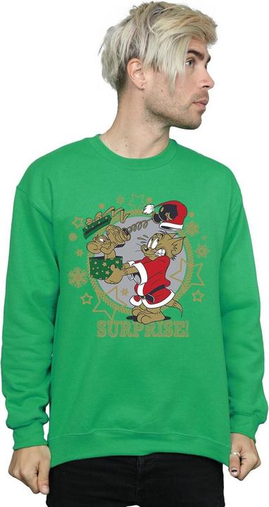 Immagine prodotto Tom & Jerry Christmas Surprise Felpa Uomo (XXL)