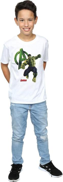 Actual product image Hulk Boys Pose T-Shirt (128)