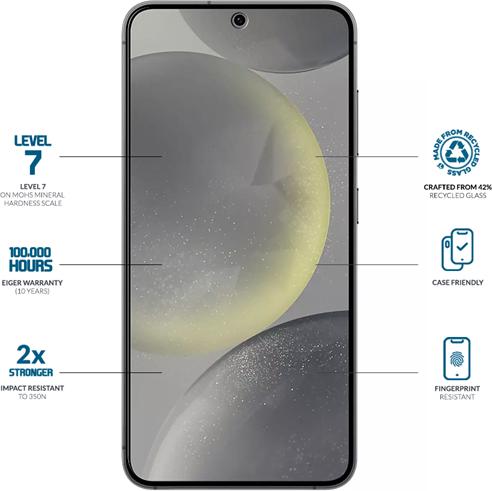 Produktbild Eiger Schutzglas (1 Stück, Samsung Galaxy S24 FE)