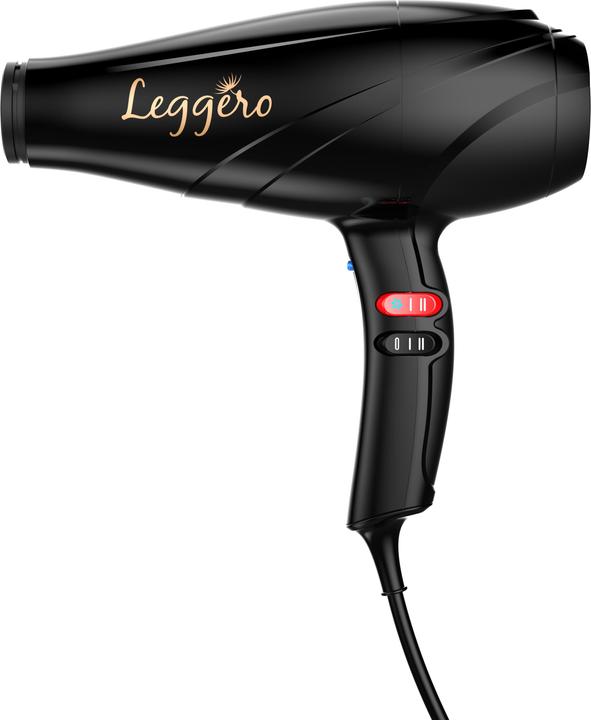 Produktbild GAMA GA.MA LEGGERO, Sort, 3 m, 2100 W, 215 mm, 540 g