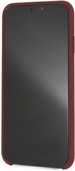 Image du produit Mercedes MEHCI65SILRE iPhone Xs Max rouge / rouge ligne silicone solide (Apple iPhone XS Max)