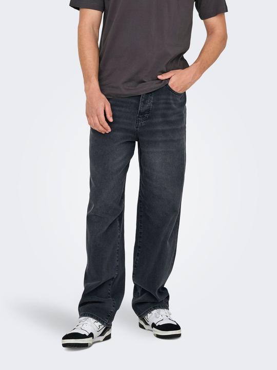 Produktbild Only & Sons ONSFADE Hohe Taille Locker geschnitten Jeans Locker geschnitten (30)