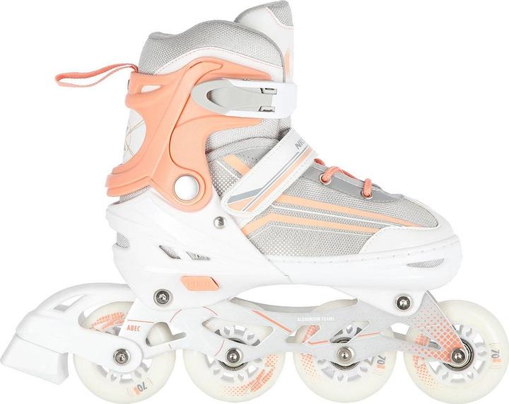 Produktbild Nils NH18190 2in1 WEISS UND PINK GRÖSSE M. S(29-33) INLINE-SKATES MIT DIM. TUL. EISHOCKEY EXTREME (29, 30, 31, 32, 33)