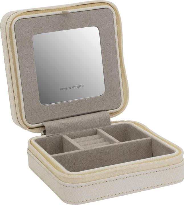 Produktbild Friedrich Stylish cream travel jewelery box Milano 20143-9