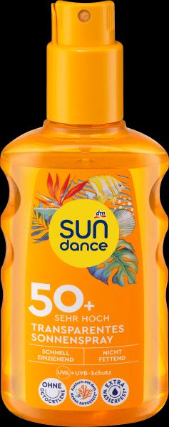 Actual product image dm Sundance Transparent sun spray (Sun spray, SPF 50+, 200 ml)