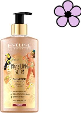 Image du produit Eveline Brésil Body Shimmer With Golden Pollen 150Ml (Lotion pour le corps, 150 ml)
