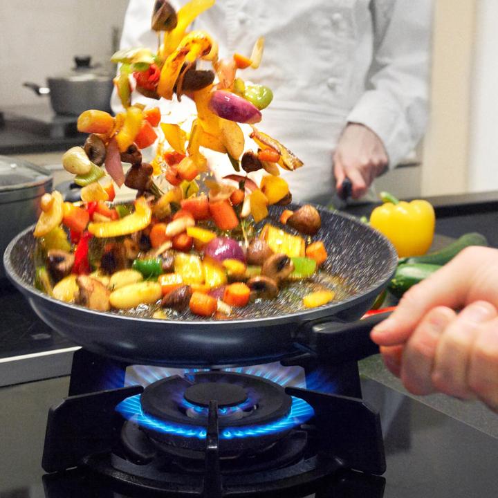 Produktbild Stoneline 6841 frying pan 24 cm (24 cm, Pfannenset + Topfset, Aluminium)