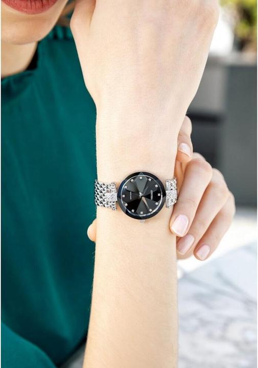 Actual product image Jowissa Facet rhinestones (Analogue wristwatch, 30 mm)