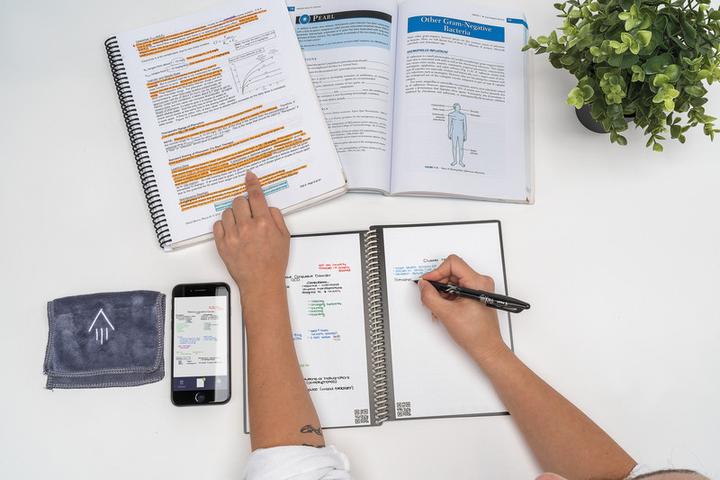 Actual product image Rocketbook Core Smart notebook (A5, Dotted, Hardcover)