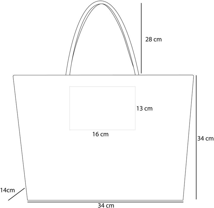 Actual product image Normani Summer shoulder bag, beach bag (17 l)