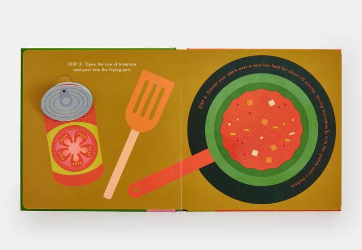 Actual product image Spaghetti! An Interactive Recipe Book (English, Nieminen Lotta, 2023)