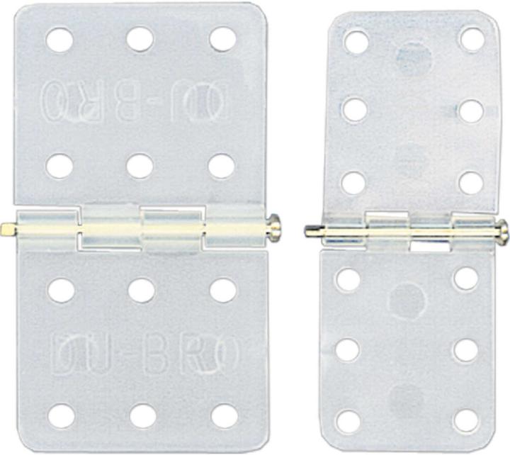 Du-Bro Nylon hinge, standard (15 pcs)