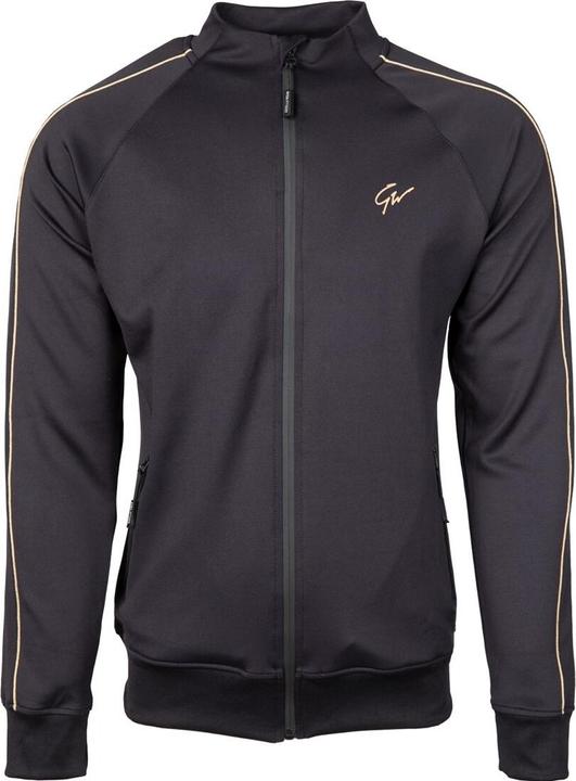 Actual product image Gorilla Wear Reversible Track Jacket Black/Gold (S)