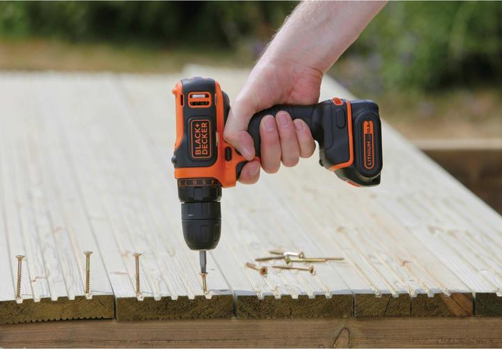 Actual product image Black & Decker Bdcdd12 (Rechargeable battery operated)