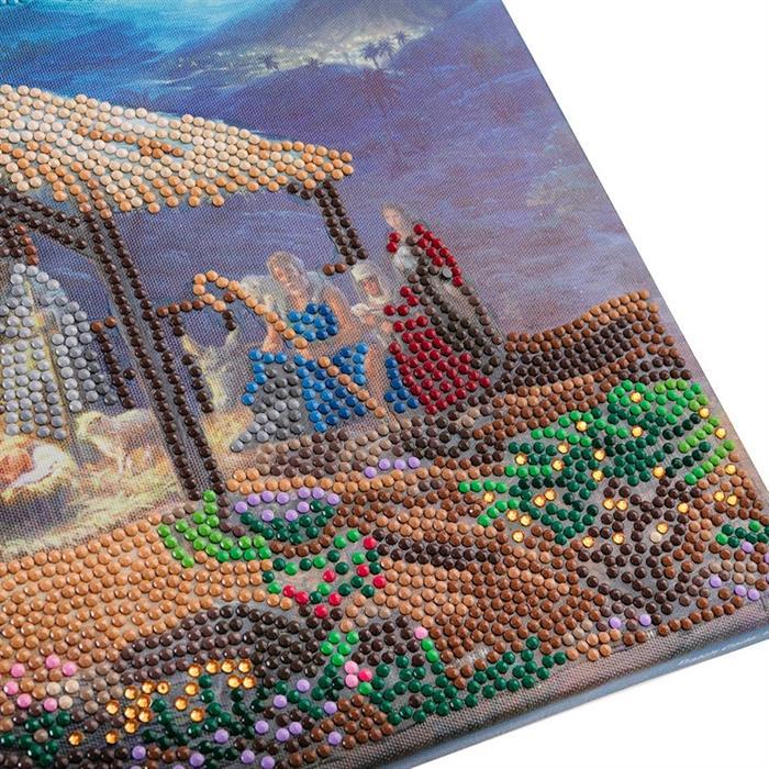 Produktbild Craft Buddy Crystal Art Kit Nativity Scene 30 x 30 cm