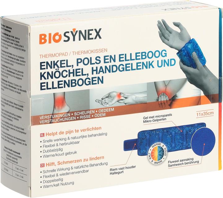 Produktbild Biosynex Kalt Warm Kompresse 11x35cm Knöchel Ellenbogen Handgelenk (1 x, 1105 ml, 338 g)
