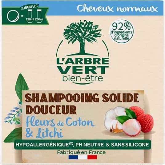 Produktbild L'arbre vert Öko Festes Shampoo Sanftheit (Festes Shampoo)
