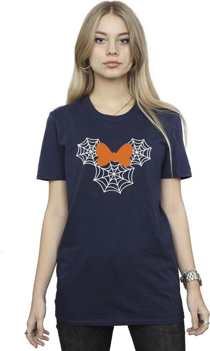 Image du produit Disney - T-shirt MINNIE MOUSE SPIDER WEB HEAD - Femme (L)