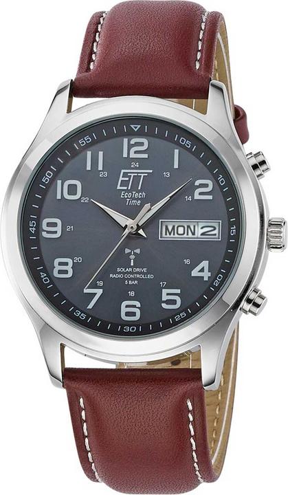 Image du produit Conrad Components Eco Tech Time Solar Drive radio Gobi Montre homme (Chronographe, 40 mm)