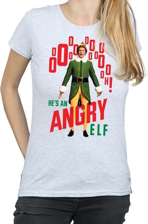 Immagine prodotto Elf Angry Maglietta Donna (M)