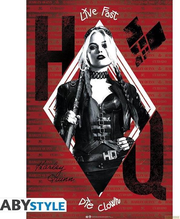Produktbild ABYstyle Poster DC Comics : Harley Quinn (91.5x61) (ax2) (91.5 x 61 cm)