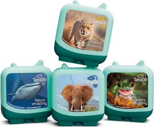 Tonies Clever Tonie Animal! - Record-breaking set of 4 (German)