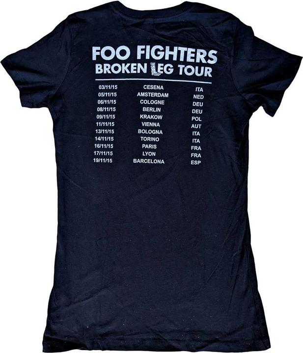 Actual product image Foo Fighters Break A Leg TShirt (S)