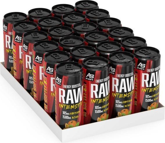 Actual product image All Stars Raw Intensity Energy Drink (330ml) (Orange, 24 x)