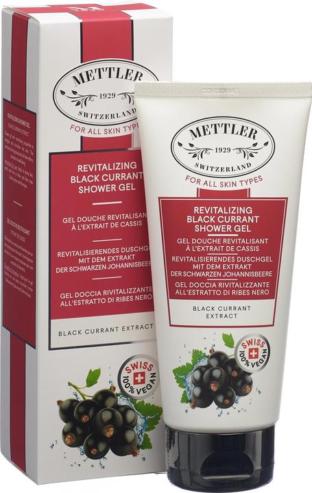 Image du produit Mettler1929 gel douche revitalisant à l'extrait de cassis (200 ml)