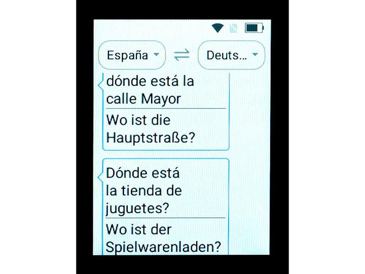 Produktbild Simvalley Mobiler Echtzeit-Sprachübersetzer